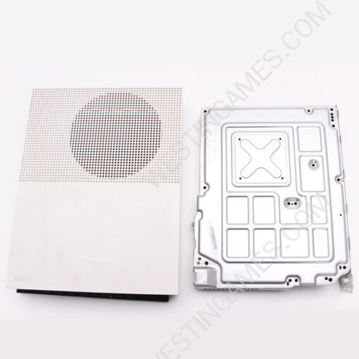Replacement Original Plastic Housing Shell Case for XBOX ONE Slim Console White Second-Hand - Image 7