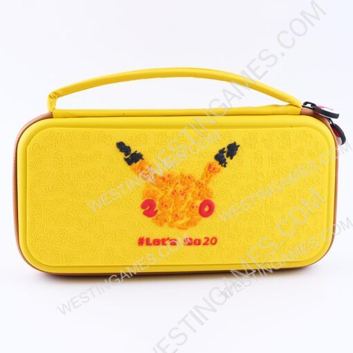 Deluxe Travel Carrying Case with Folding Stand for Nintendo Switch - Pokemon Let go 20