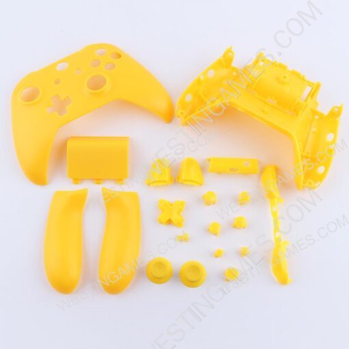 Full Housing Shell Case Replacement for XBOX ONE Slim Wireless Controller - Yellow