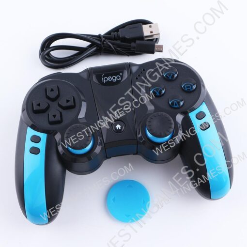 iPega PG-9090 Blue ELF BT4.0+2.4G Turbo Wireless Gamepad Pubg Controller for Android IOS PC - Image 2