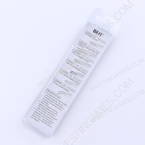 Non-Magnetic Extermely Fine and Sharp Tip Tweezer BST-26 (140mm) - Image 2