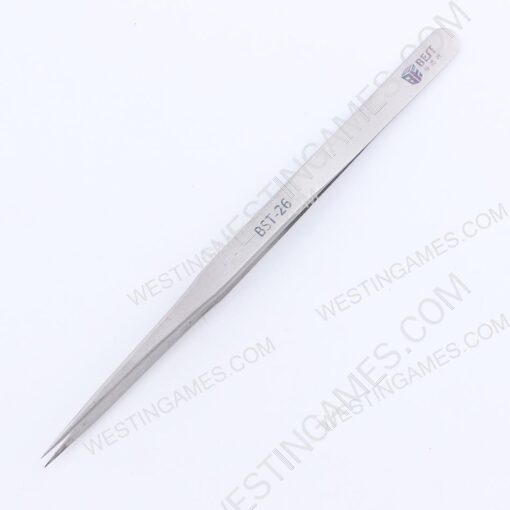 Non-Magnetic Extermely Fine and Sharp Tip Tweezer BST-26 (140mm) - Image 3
