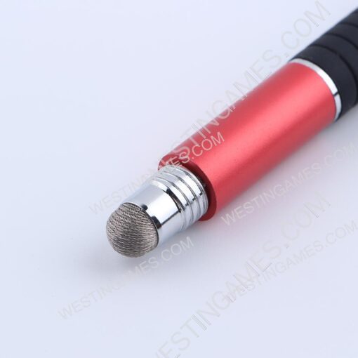 3in1 Metal Capacitive Pen Touch Screen Stylus Pen and Neutral pen for Switch Tablet iPad Cell Phone - Image 2