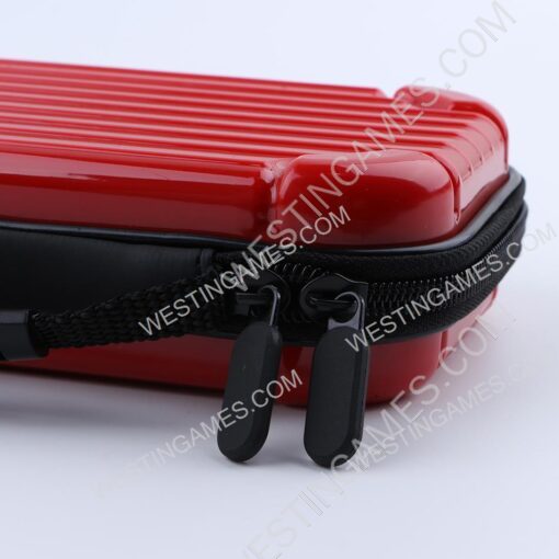 Protective Storage Hard Case Carrying Bag for Switch Lite - Red - Image 2