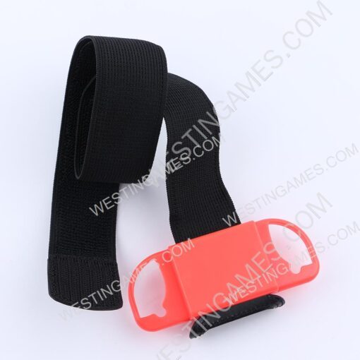 Adjustable Hand and Leg Sport Strap for Switch Ring Fit Adventure Blue and Red - Image 6
