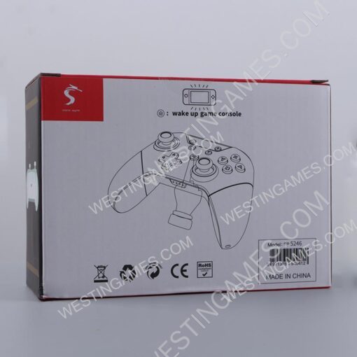 Bluetooth Wireless Handheld Controller Complete Function for Switch Green-White - Image 3