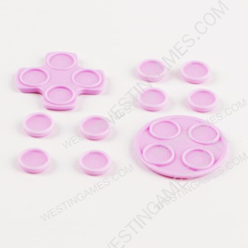 D-Pad and ABXY Button Caps Enhance Grip for Switch - Purple - Image 4