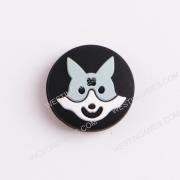 New Monster Hunter Thumb Grips Analog Caps Silicone Rubber For NS Switch Joy-con - Wolf