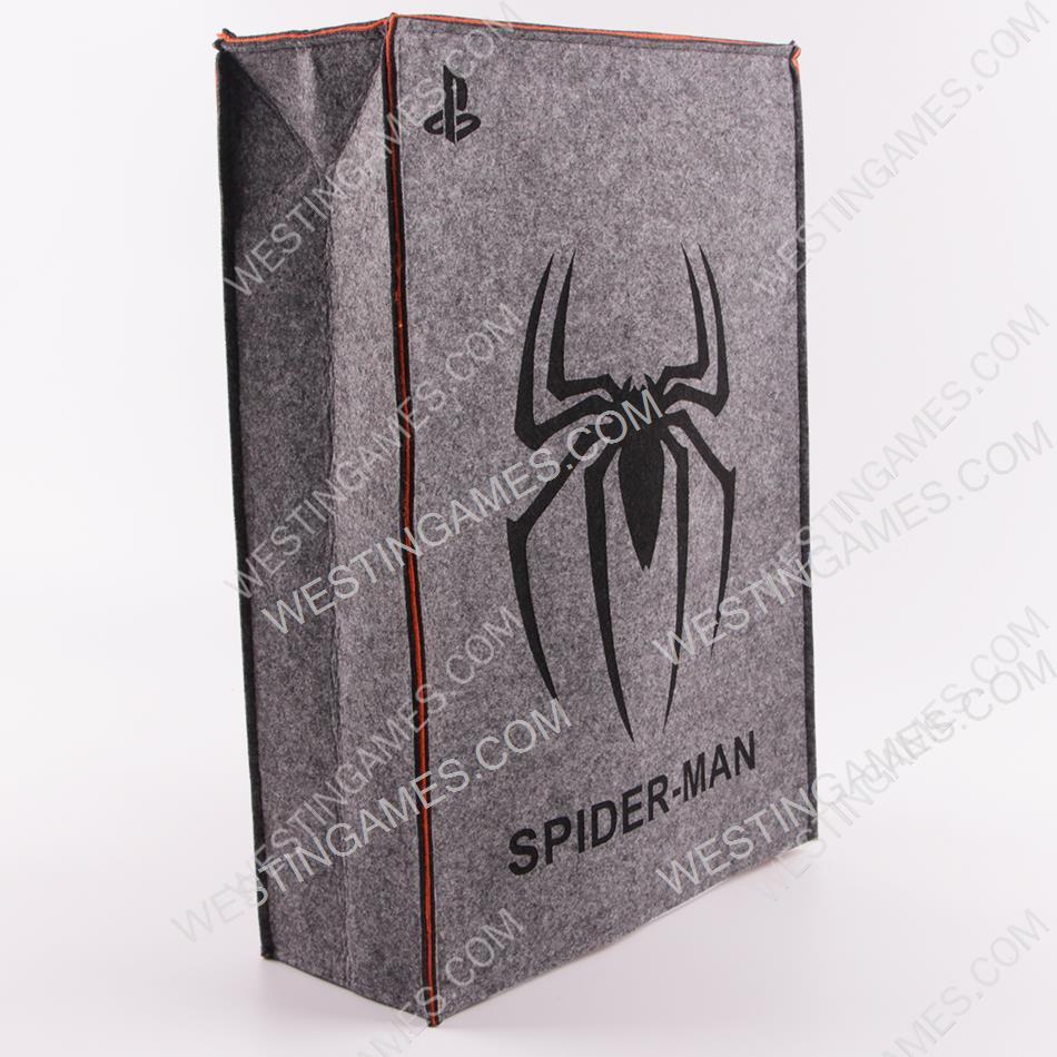 Spider-Man Protective Dust Prevent Cover Sleeve for PS5 Console - Grey - Image 2