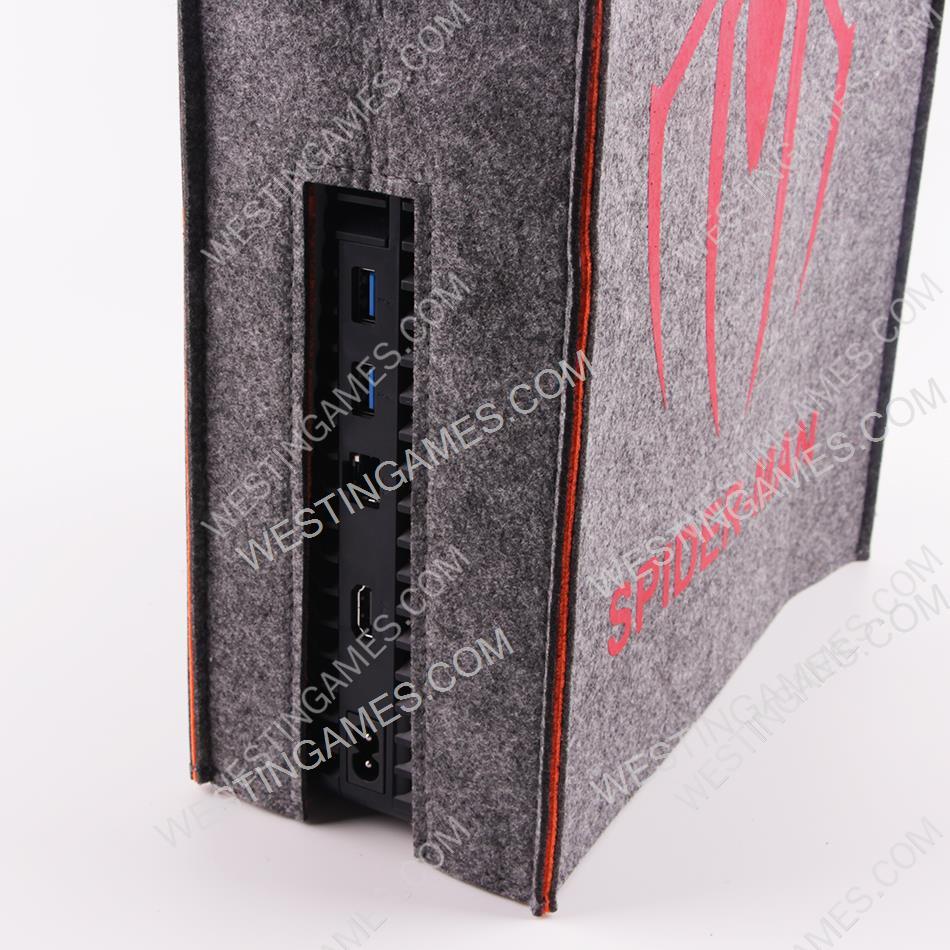 Spider-Man Protective Dust Prevent Cover Sleeve for PS5 Console - Grey - Image 3