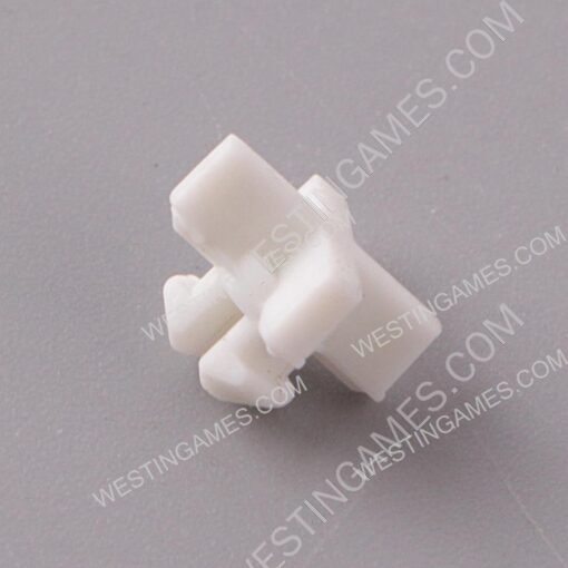 Replacement Non-slip Cross Rubber Feet Cover Cap for PS4 Slim/Pro Housing Shell -White - Image 2