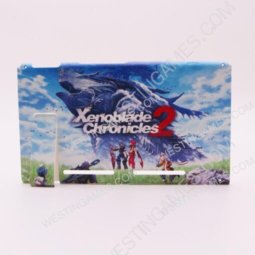 Replacement Rear Back Xenoblade 2 Limited Cover with Stand for NS Switch - Image 3