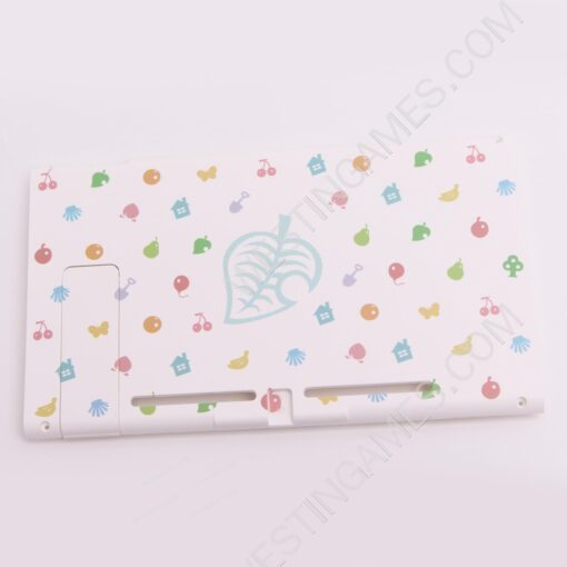 Fashion Design white Rear Back Animal Crossing Limited Cover with Stand for NS switch