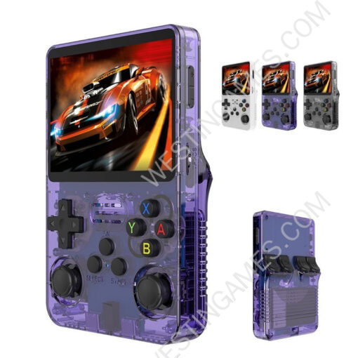 R36S Retro Handheld Video Game Console Linux System 3.5 Inch IPS Screen R35s Portable Pocket Video Player 128GB