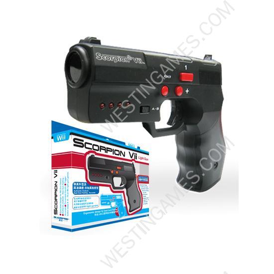 Nintendo Wii Scorpion Vii Light Gun (Built-in with Wii Remote)