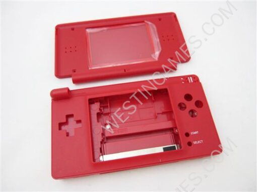 Full Housing Shell Case kIT Metallic Red for Ndsl - Image 2