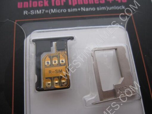 R-SIM 7 Unlock SIM Card For iPhone 5 / 4S IOS5-IOS6 - Image 2
