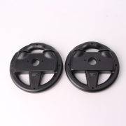 2in1 Direction Manipulate Wheel and Controller Handle Grip 2 Set for Switch OLED Joy-con Black 05