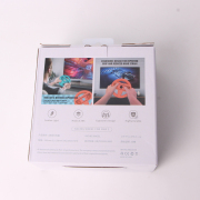 2in1 Direction Manipulate Wheel and Controller Handle Grip 2 Set for Switch OLED Joy-con Red and Blue 03