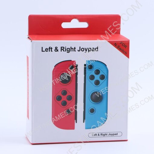 Left and Right Wireless Joycon Controller v2 version for NS switch Console - Red and Blue