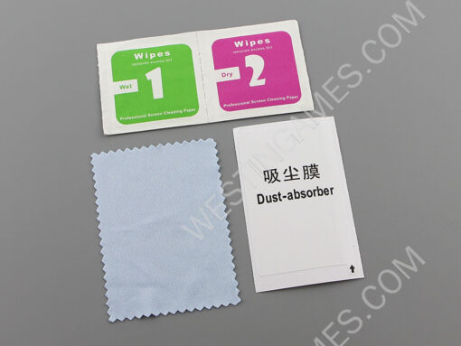 Anti-Scratch Film Skin Tempered Glass Screen Protector Set Clear for new 3DS XL/LL (A Grade) - Image 6
