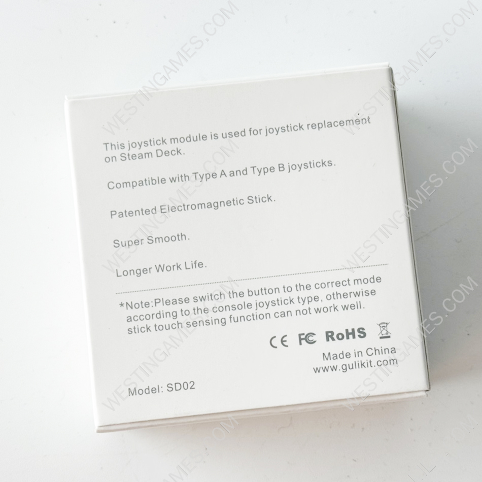 GuliKit SD02 Hall Effect Sensor Analog Stick No Drifting Electromagnetic Replacement for Steam Deck - Image 3