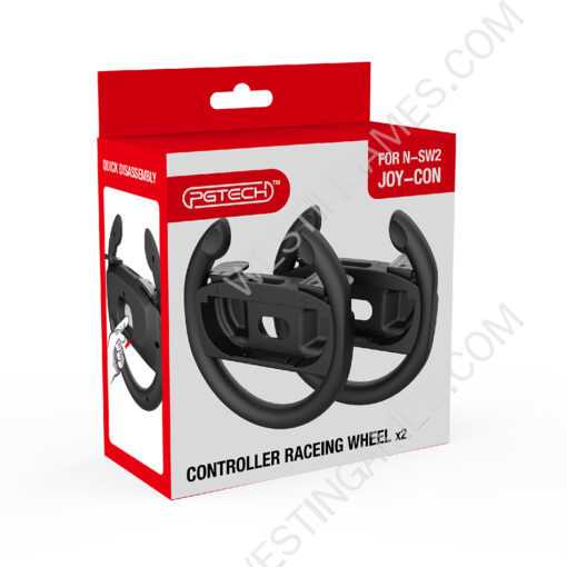 2X Controller Direction Manipulate Wheel for NS Switch 2 Joy-con Gamepad - Black