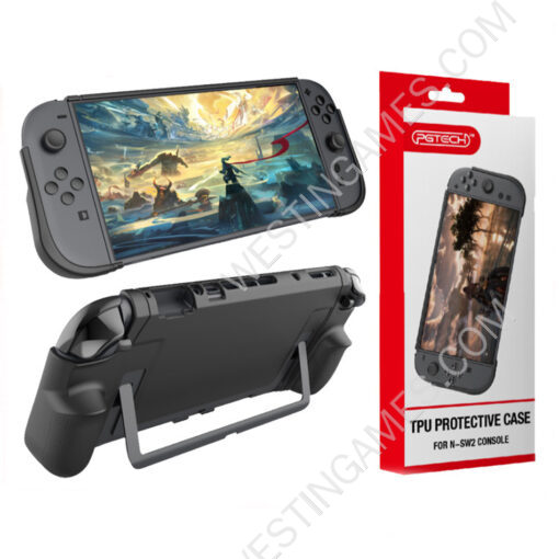 Comfortable TPU Grip Case and  Shock-Absorption Cover for NS Switch 2
