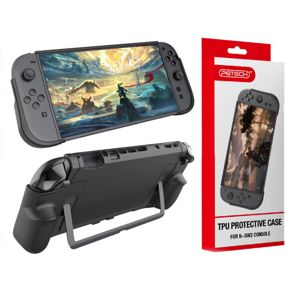 Comfortable TPU Grip Case and  Shock-Absorption Cover for NS Switch 2