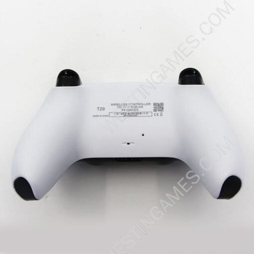 New PS5 Shape Wireless Bluetooth Gamepad Controller with Turbo for Playstation 4 PS4 White - Image 3
