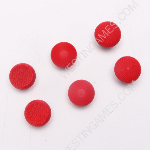 PS5 Edge Elite Controller Replaces Multi Shaped Joystick Cap In Red