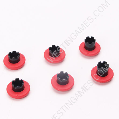 PS5 Edge Elite Controller Replaces Multi Shaped Joystick Cap In Red - Image 4