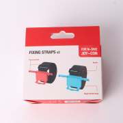 2X Adjustable Hand and Leg Sport Strap for Switch 2 Ring Fit Adventure Blue and Red 03