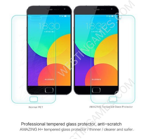 Tempered Glass Screen Protector Glass Film Protection Explosion screen 9H 0.33mm for  MEIZU MX4 Pro - Image 3