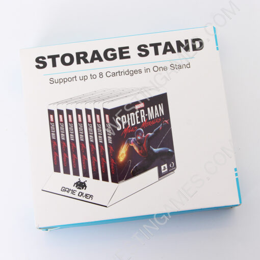 8in1 8 CD Game Disc Storage Seat Stand for PS4/PS5 White PS Logo - Image 6