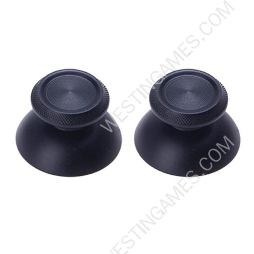 2 PCS Metal Mod Joystick Analogue 3D Thumbsticks for PS5 Wireless Controller - Black