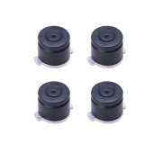 Aluminum ABXY Buttons Bullet Metal Buttons For PS5 Gamepad - Black