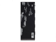 Matt Black Relief Pattern HDD Hard Disc Drive Cover Case for Playstation 4 PS4 - Peace Kingdom