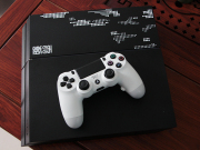 Matt Black Relief Pattern HDD Hard Disc Drive Cover Case for Playstation 4 PS4 - Peace Kingdom 04