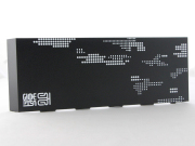 Matt Black Relief Pattern HDD Hard Disc Drive Cover Case for Playstation 4 PS4 - Peace Kingdom 05