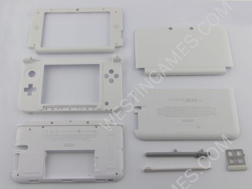 Replacement Complete Housing Shell Case for Nintendo 3DS XL 3DSLL - White - Image 4