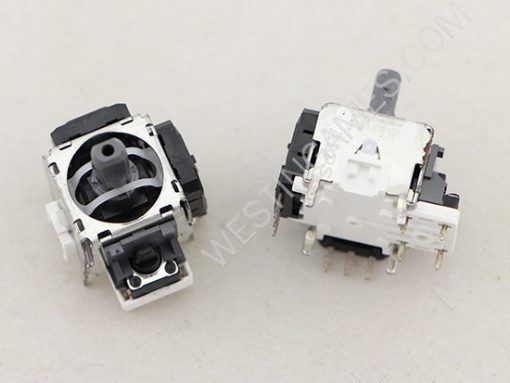 Original Analog Sticks Controller 3D Thumbstick Replacement for PS4 PS3 Wireless Controller - White
