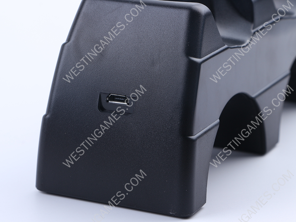 Unique Design Dual Charging Dock Stand with LED Indicator for PS4 Slim and Pro Wireless Controller 06