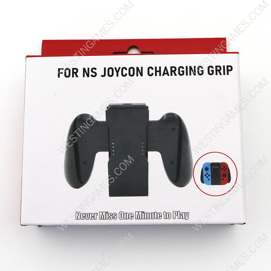New Controller Grip Charger Charging Handled Grip for Switch Joycon 02