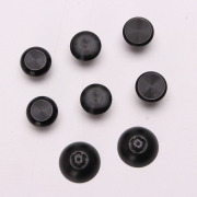 8Pcs Metal Thumbsticks Analog Joystick with Stand Replacement for PS5 PS4 Controller Black