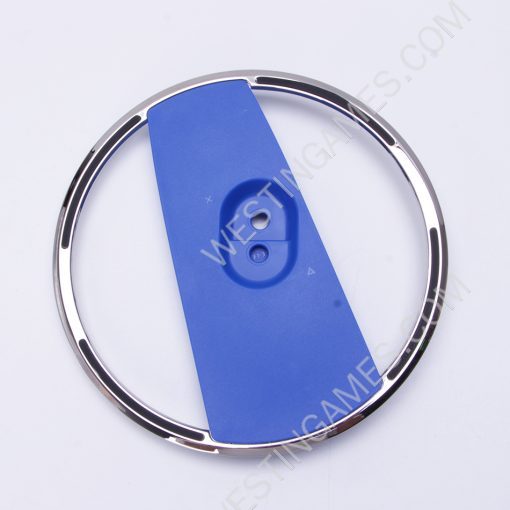 Vertical Base Stand Metal Bracket Holder for PS5 and PS5 Slim Disc and Digital Edition Console Blue - Image 4
