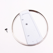 Vertical Base Stand Metal Bracket Holder for PS5 and PS5 Slim Disc and Digital Edition Console White 03