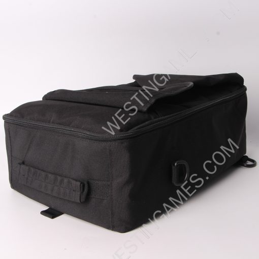 Protective Travel Carrying Case Backpack Bag For Playstation 5 PS5 Slim Console Black - Image 4