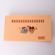 Orange Protective Dust Prevent Cover Sleeve for Switch 2 Console - Cute Cartoon Pet 04