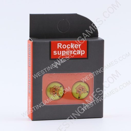 Rocker Supercap Thumb Grips Analog Caps Silicone Rubber For Switch Joy-con Picachu